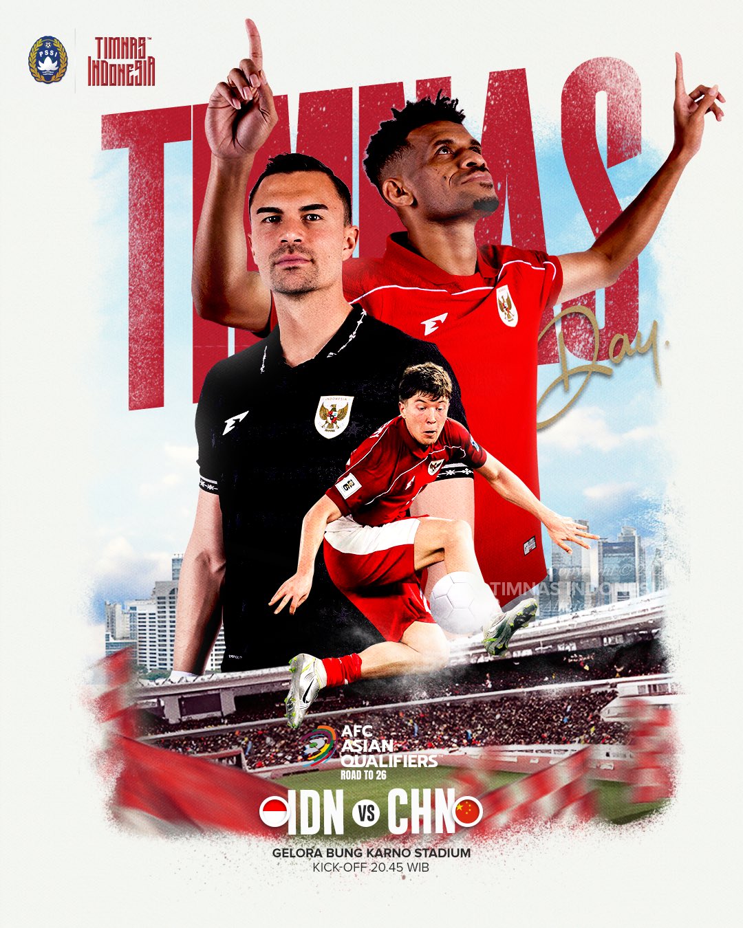 mk体育APP-印尼发布对阵国足海报：科莫门将奥代罗C位出镜，牛津联前锋在列
